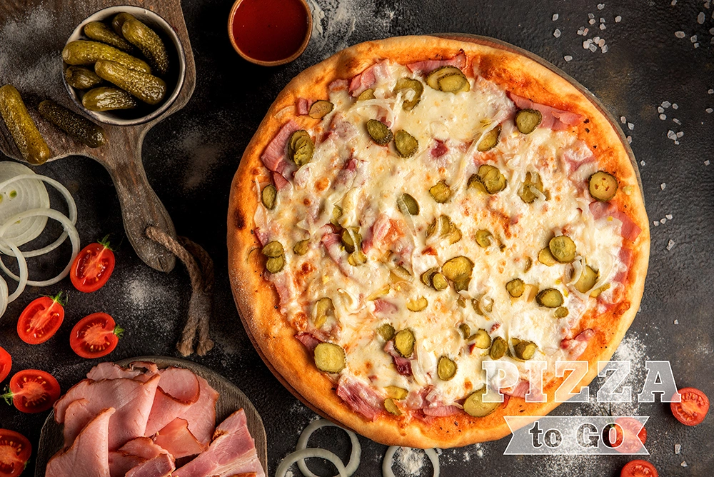 {Pizza to go} {Pizza to go}